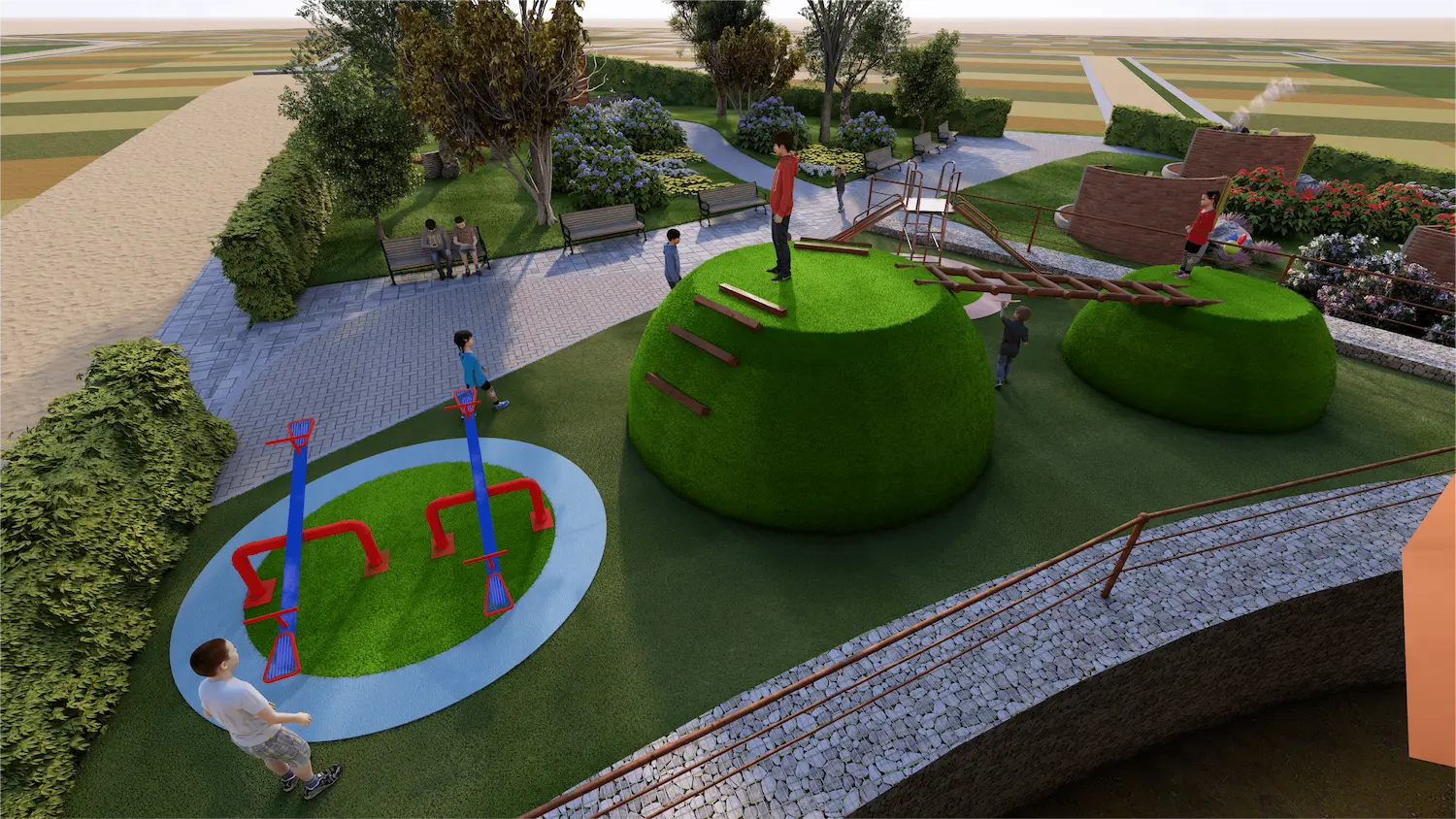 Imagen de Juegos Infantiles en el Condominio Apolo