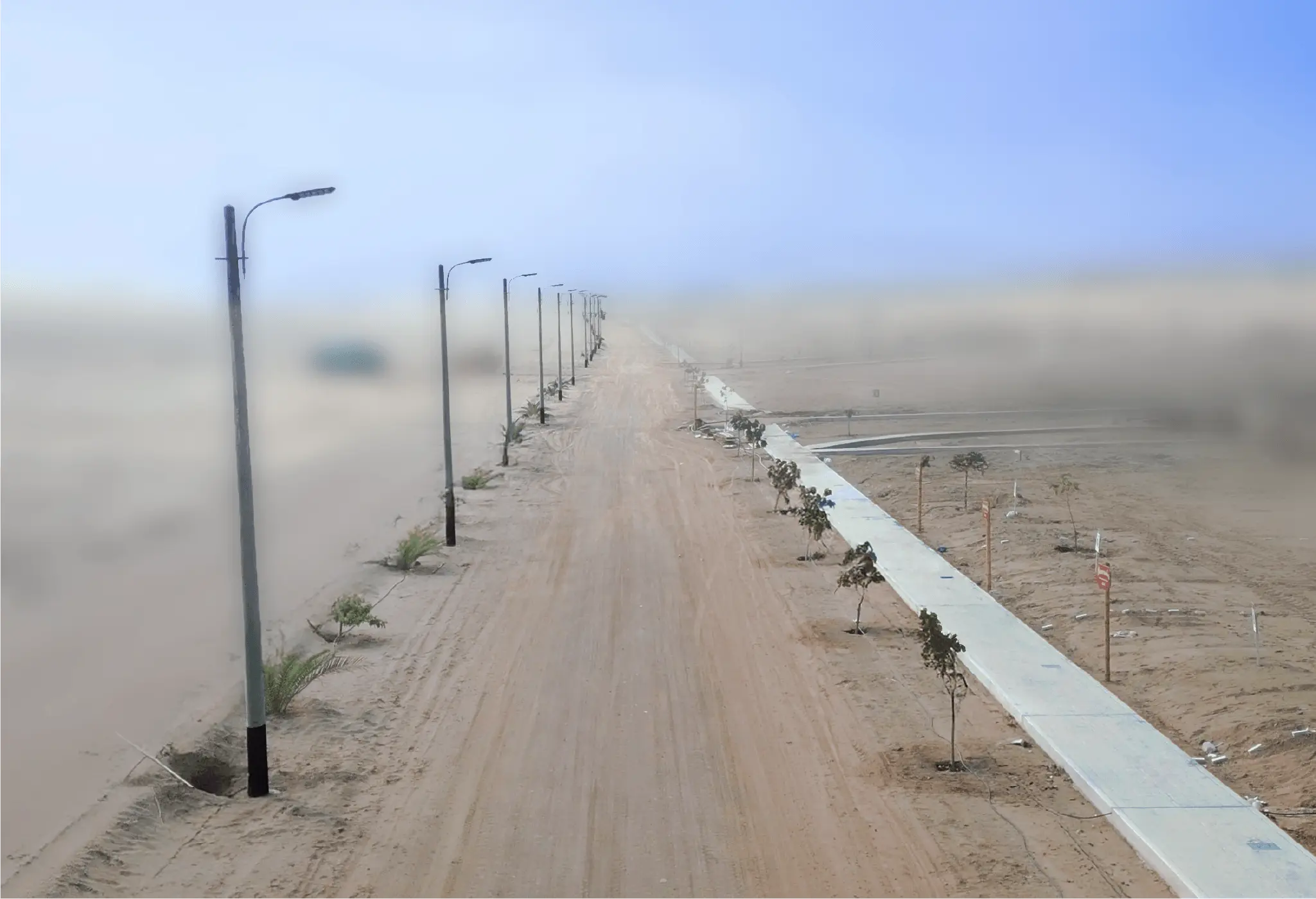 Imagen de avance de Alumbrado público en el Condominio Apolo